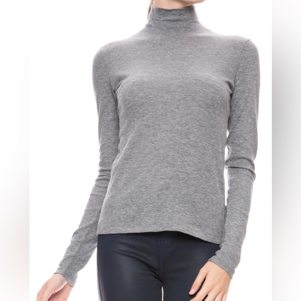 NWT Rag and Bone Heather Grey Turtleneck Shirt